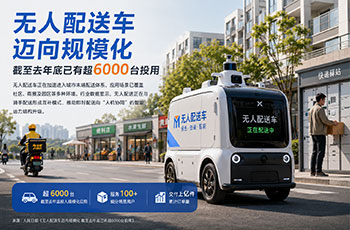 无人配送车规模化落地